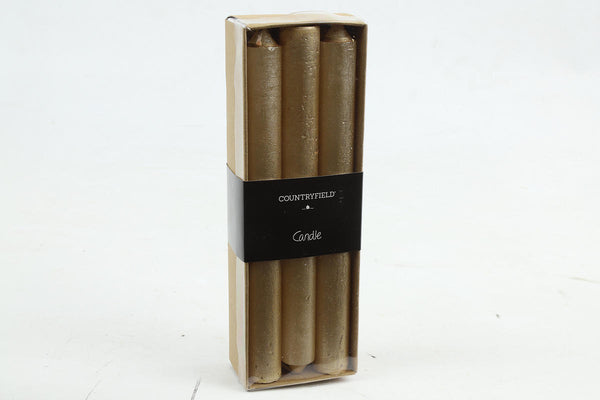 Countryfield Dinerkaars Vela 20cm 6 stuks - metallic goud