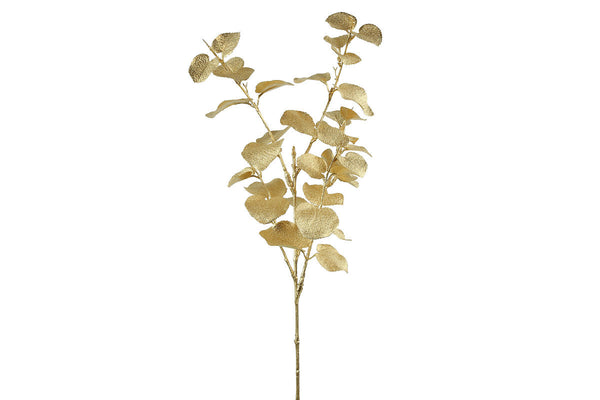 Countryfield Kunstbloem Eucalyptus metallic goud 72cm