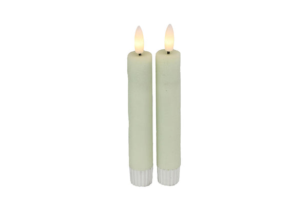 Countryfield LED Dinerkaars S 15cm 2 stuks - creme