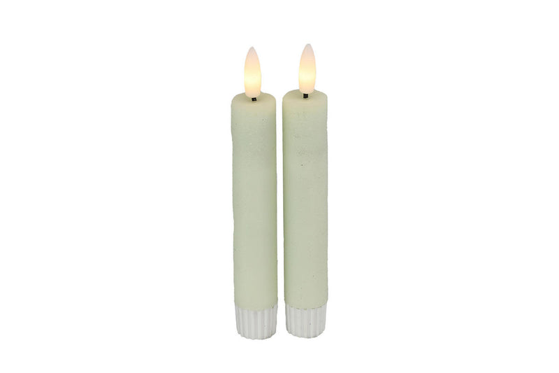 Countryfield LED Dinerkaars S 15cm 2 stuks - creme