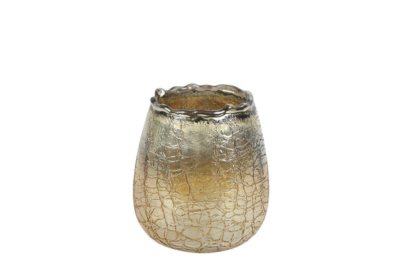 Counntryfield Theelichth no2 Clarice S amber 10cm