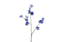 Countryfield Kunstbloem Lathyrus oradus blauw 77cm