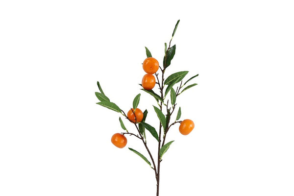 Countryfield Kunstbloem Citrus sinensis oranje 89cm