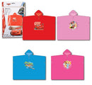 Kinder Poncho - Cars, Princess, Planes en Minnie Mouse