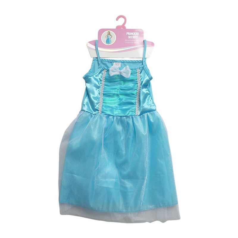 Princess Secret Prinsessenjurk 6-8 Jaar Blauw
