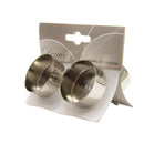 Theelichthouder 4.20cmx7.50cm 4 stuks - Zilver