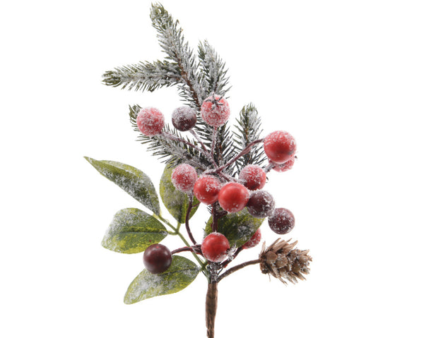 Everlands Kersttak 5x8x24 cm Groen/Rood