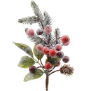 Everlands Kersttak 5x8x24 cm Groen/Rood