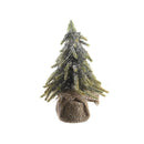 Everlands Kerstboom 20 cm Kunststof/Jute