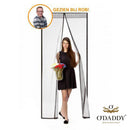 Magnetisch vliegengordijn deluxe - zwart - 92cm x 230cm