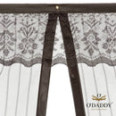 Magnetisch vliegengordijn deluxe - zwart - 92cm x 230cm