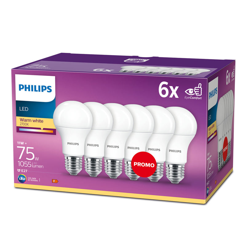Philips Led A60 Ww Fr Nd 75w E27