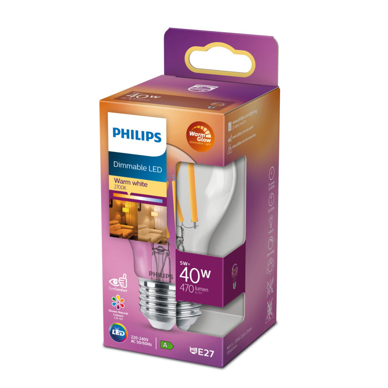 Philips Dimbaar LED Lamp 40W E27 Warm Wit