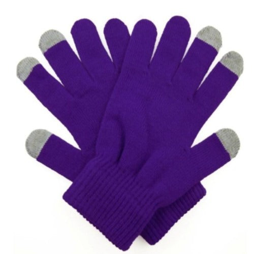 Muvit M133019  Touch Screen Handschoenen Paars Maat M