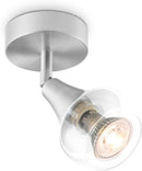 Vaya - led opbouwspot -  Ø9cm - mat staal