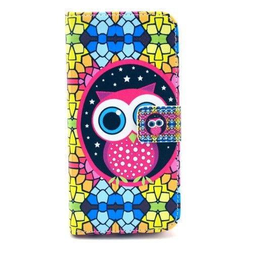 MW Wallet Book Case Owl voor Apple iPhone 6