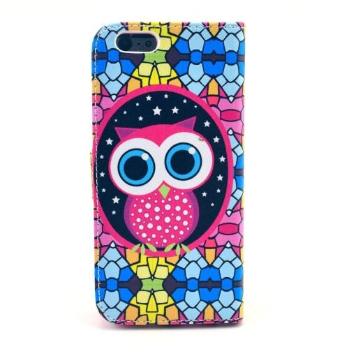 MW Wallet Book Case Owl voor Apple iPhone 6