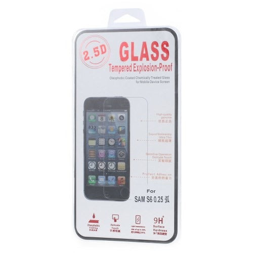 MW Tempered Glass Screen Protector Curved voor Samsung Galaxy S6