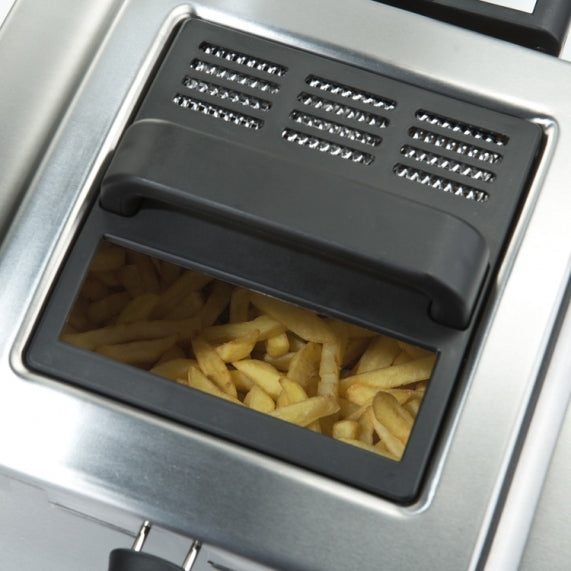 Bourgini Classic Triple Deep Fryer Friteuse 5L 3300W