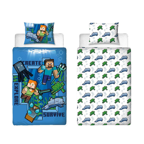Minecraft Dekbedovertrek Seek 140x200
