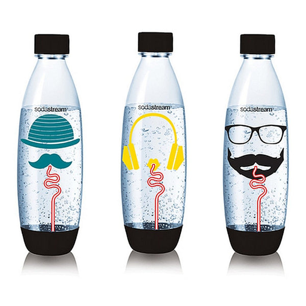 Sodastream Hipster Fuse Flessen 1L 3 Stuks