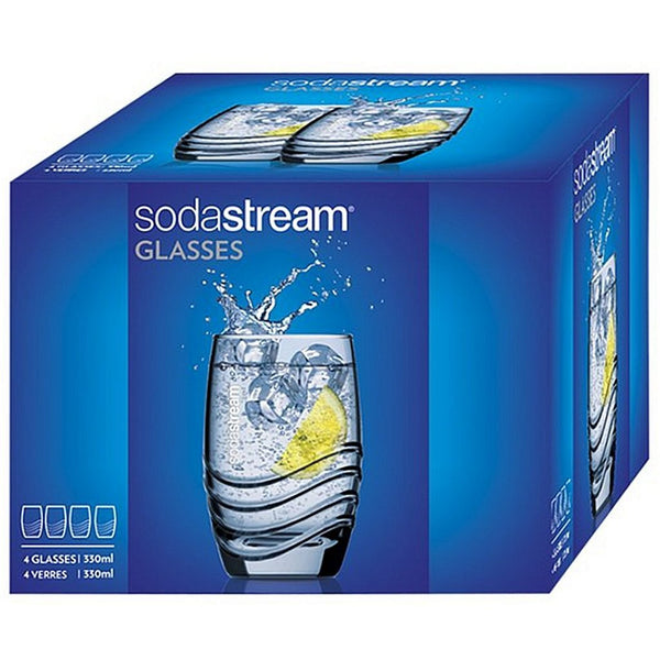 Sodastream Glazenset 330 ml 4 Stuks