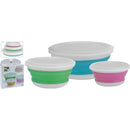 Excellent Houseware Opvouwbare Voorraaddozenset 3 Stuks Verschillende kleuren