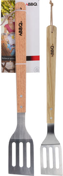 BBQ Spatel RVS/Hout 46cm