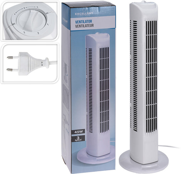 Kolomventilator met 3 snelheden