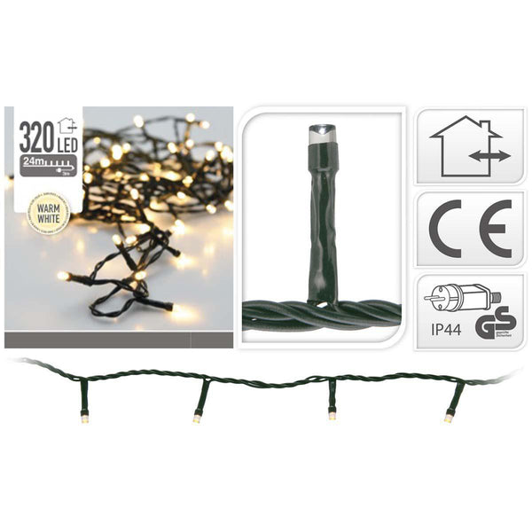 Verlichting 320LED 24M Warm Wit - IP44