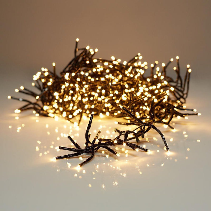 Clusterverlichting met App bediening - 576 LED - 4 meter - warm wit
