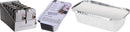 EH Aluminium ovenschaal met deksel 20x11x5cm 6 stuks