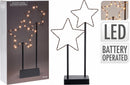 Deco LED Sterren op standaard