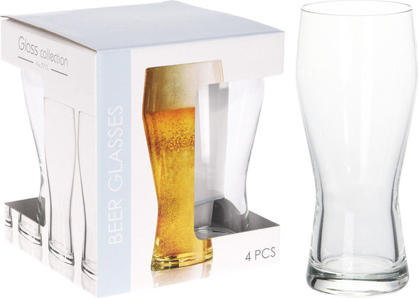 Bierglas 400ml Set 4 Stuks