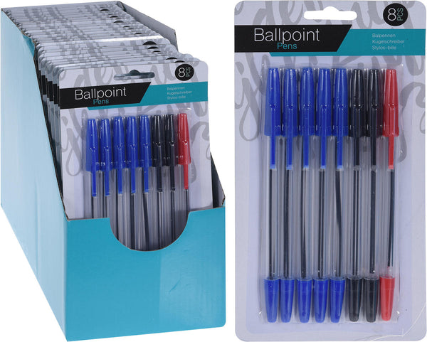 Balpennen set 6 stuks