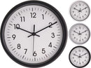 Wandklok 20 cm 3 ass kleur