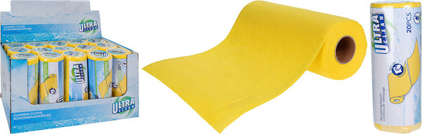 Schoonmaakdoek 20 stuks op rol