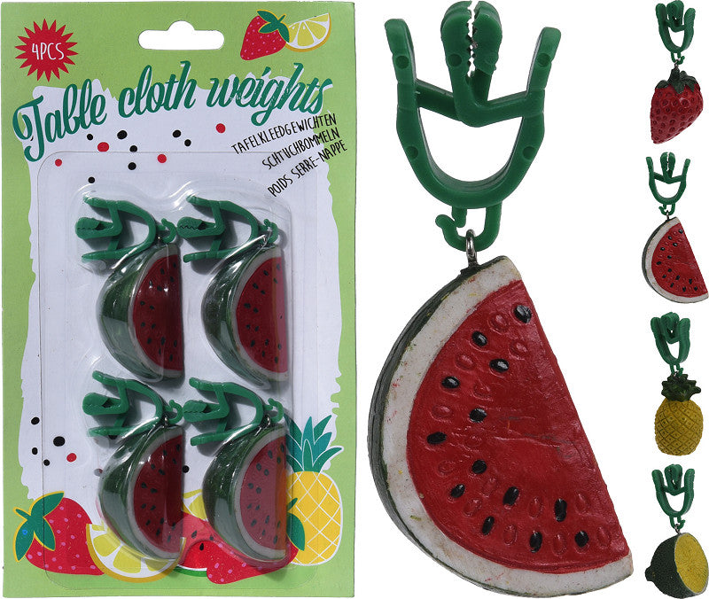 Tafelkleedgewichten set 4 stuks