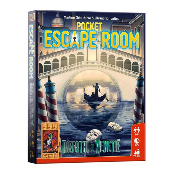 999 Games Pocket Escape Room Diefstal in Venetie