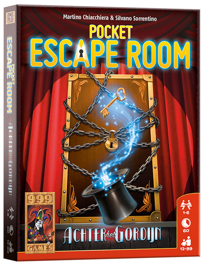 Pocket Escape Room: Achter het Gordijn