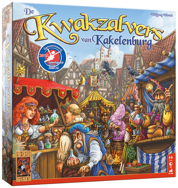 999 Games De Kwakzalvers van Kakelenburg Bordspel