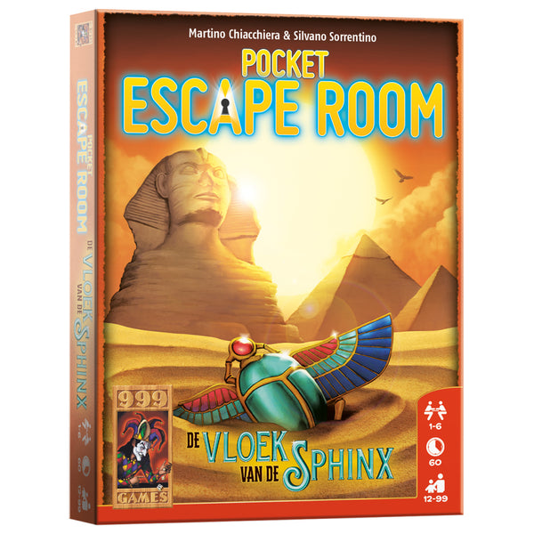 999 Games Pocket Escape Room De Vloek Van De Sfinx