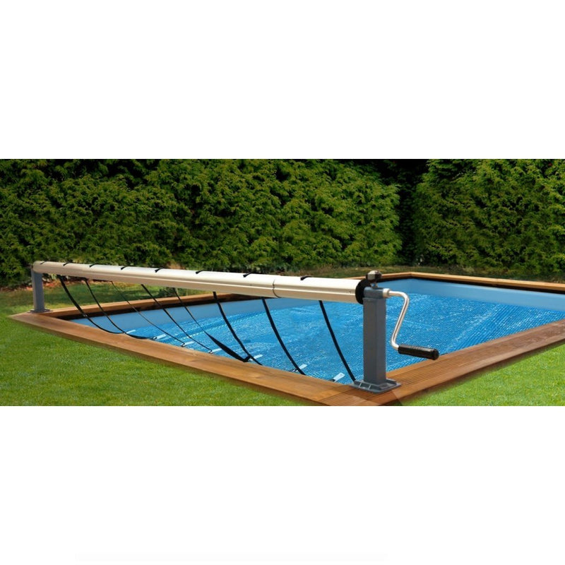 Interline Opwikkelrol voor Houten Baden Aluminium/Zwart