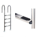 Interline Eenzijdige Trap voor Inbouwzwembaden 120 cm RVS