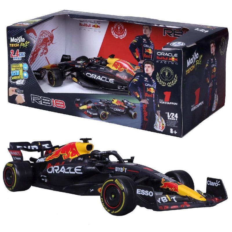 Bburago MaistoTech RC Red Bull Max Verstappen RB18 1:24