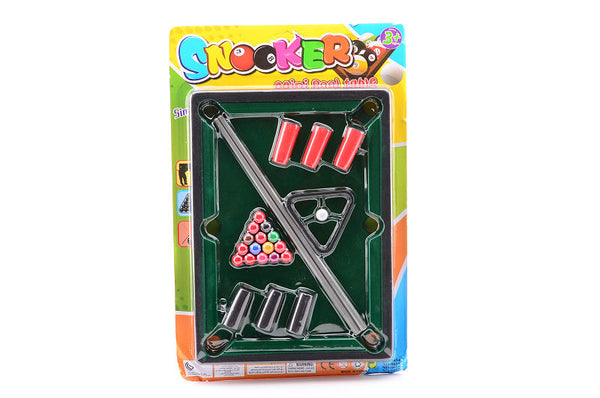 Snooker spel op kaart