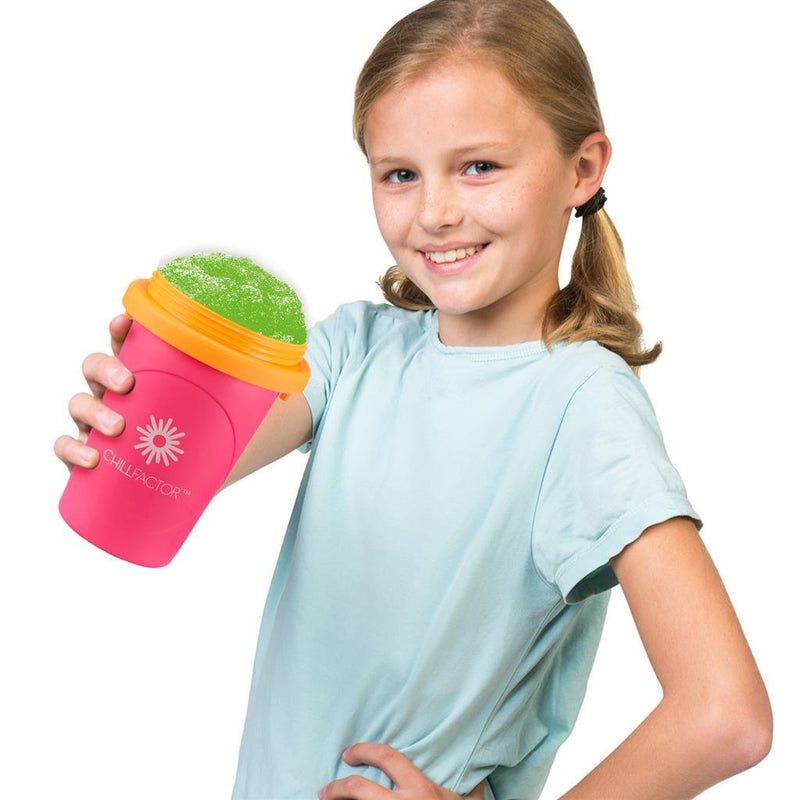 Chillfactor Slushy Maker Beker Roze/Oranje