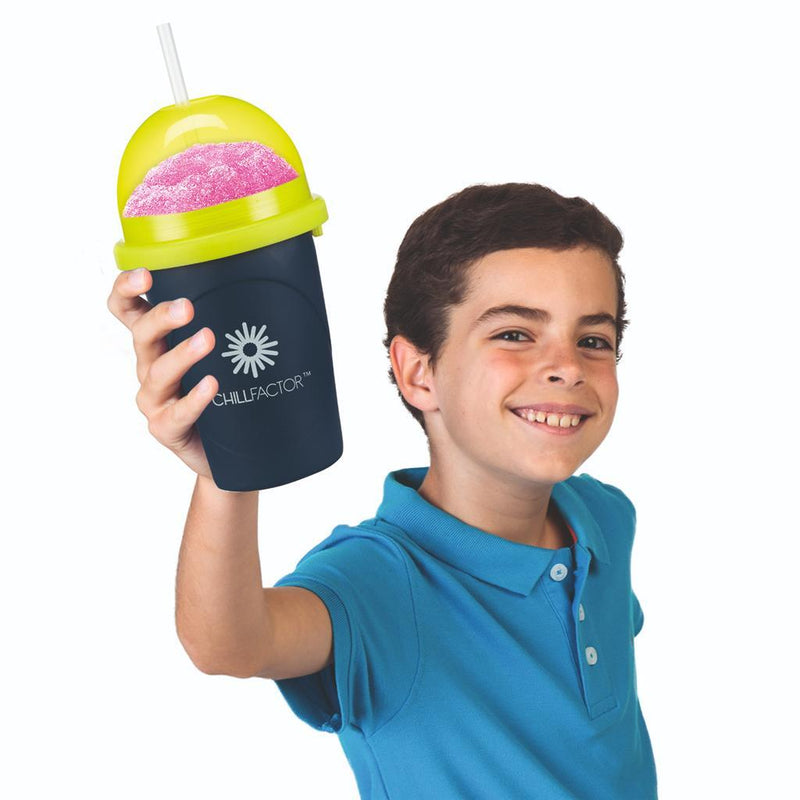 Chillfactor Slushy Maker Beker Blauw/Geel