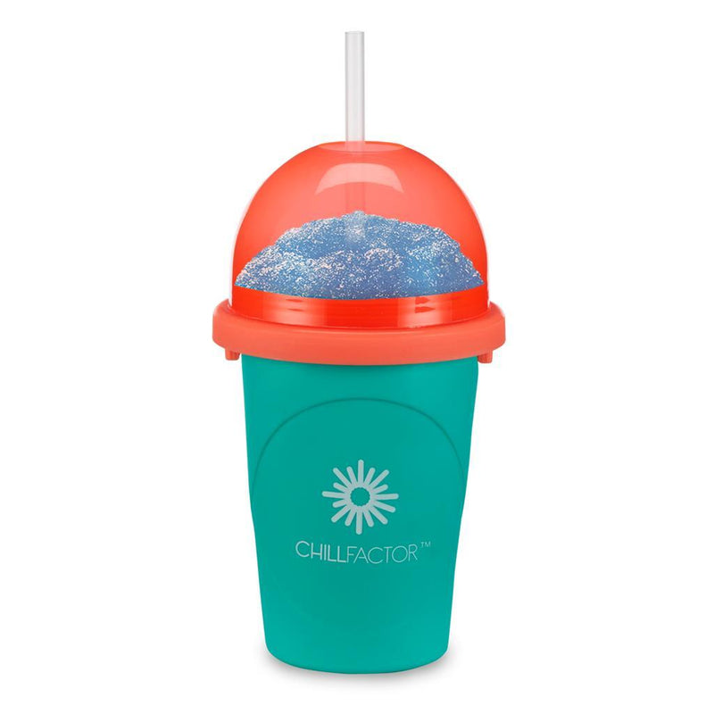 Chillfactor Slushy Maker Beker Groen/Oranje