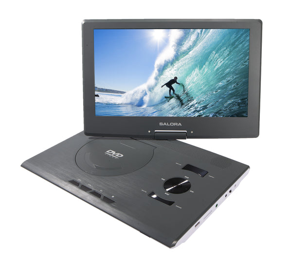 Salora DVP1400 Portable DVD-Speler 36 cm Grijs/Wit